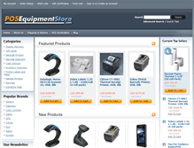 Tablet Screenshot of posequipmentstore.com
